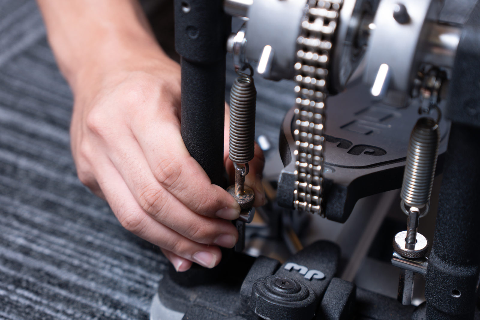 DW9002XF スプリング調整