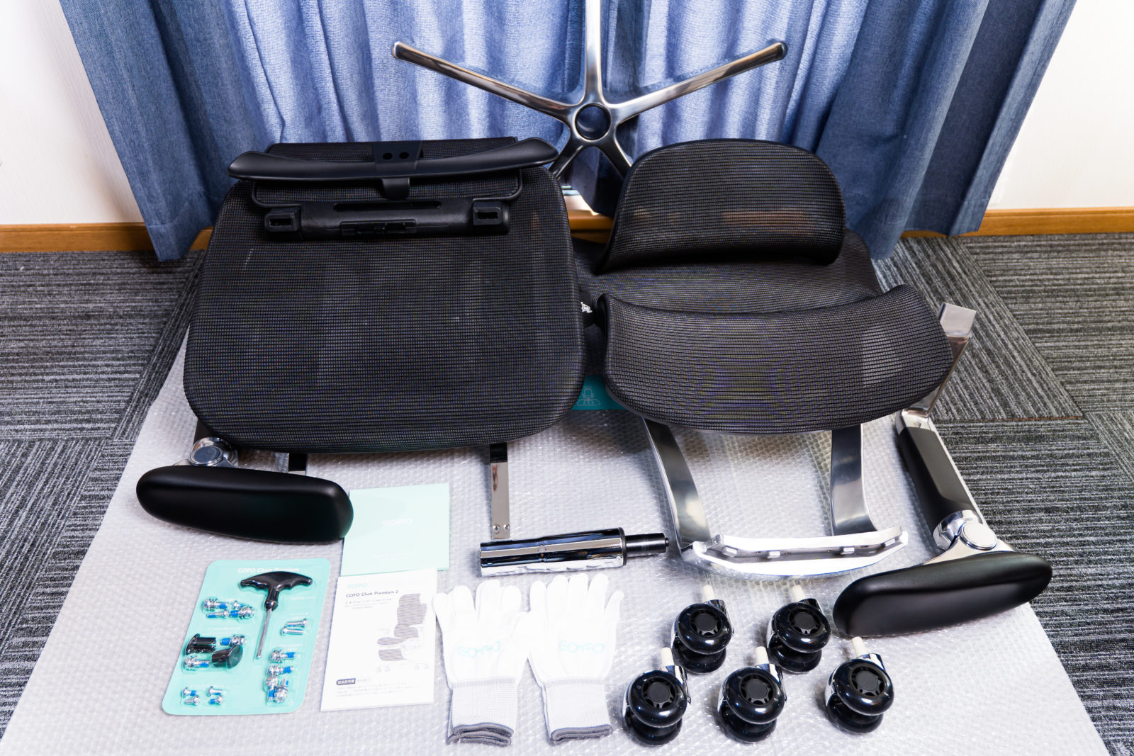 COFO Chair Premium 2 同梱物