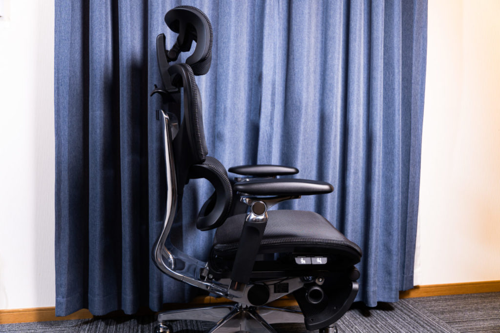 COFO Chair Premium 2 リクライニング 起こした状態